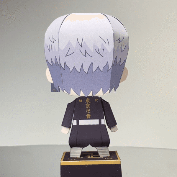 Takashi Mitsuya - Tokyo Revengers 3D Papercraft Template (PDF Download)