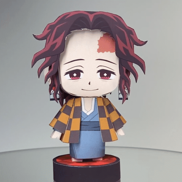 Taniro's Father – Demon Slayer Papercraft Template (PDF Download)