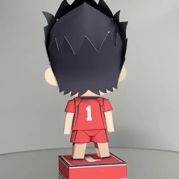 Tetsurō Kuroo - Haikyu 3D Papercraft Template (PDF Download)
