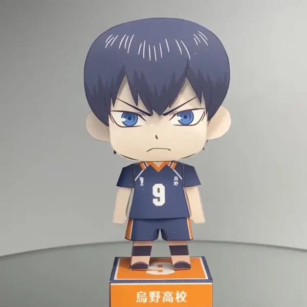 Tobio Kageyama Tobio Kageyama - Haikyu 3D Papercraft Template (PDF Download)