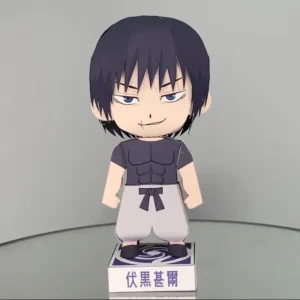 Toji Fushiguro - JJK 3D Papercraft Template (PDF Download)