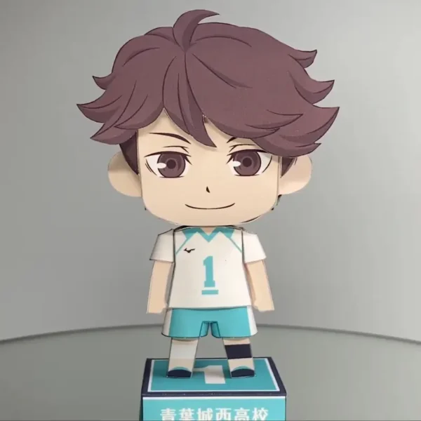 Toru Oikawa - Haikyu 3D Papercraft Template (PDF Download)