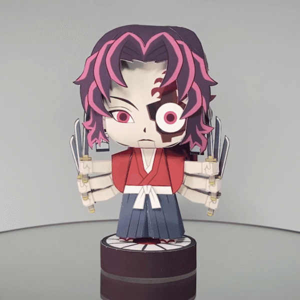 Yorichii Swords – Demon Slayer Papercraft Template (PDF Download)