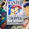 Straw Hat Crew - Wanted 3D Papercraft Template (PDF Download)