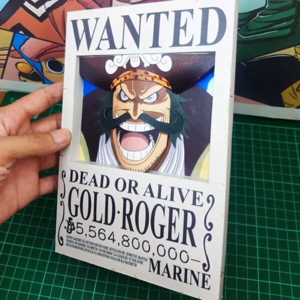 2026/03/1000054318.jpg Gold D Roger - Wanted 3D Papercraft Template (PDF Download)