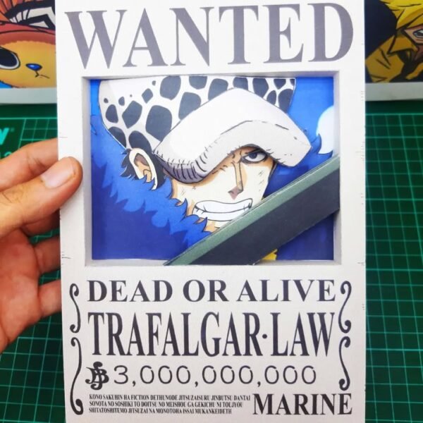 2026/03/1000054319.jpg Law - Wanted 3D Papercraft Template (PDF Download)