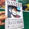 Dracule Mihawk - Wanted 3D Papercraft Template (PDF Download)