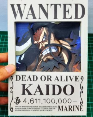 Kaido - Wanted 3D Papercraft Template (PDF Download)