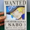 Sabo - Wanted 3D Papercraft Template (PDF Download)