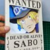 Sabo - Wanted 3D Papercraft Template (PDF Download)