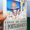 Portgas D. Ace - Wanted 3D Papercraft Template (PDF Download)